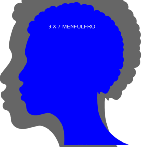 Afro Man Silhouette Design, SVG Cut File and Wood Cutout