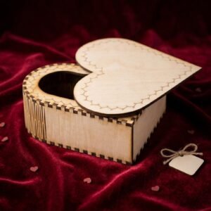 Ample Heart Wooden Jewelry Box