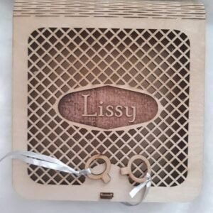 Elegant Laser-Cut Gift Box for Special Occasions, Intricately Designed Keepsake, Perfect for Loved Ones, Colleagues, or Creative Projects