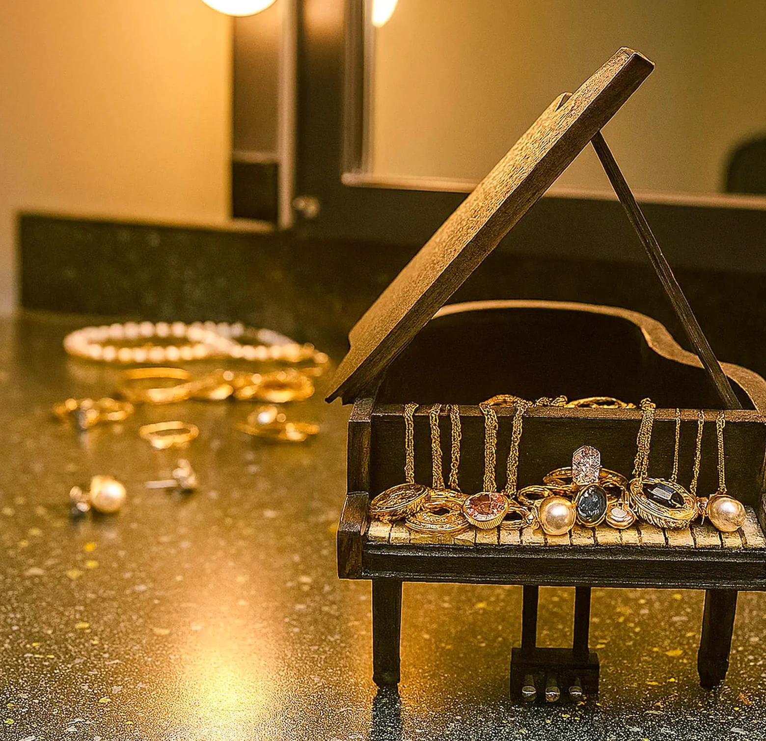Miniature Grand Piano