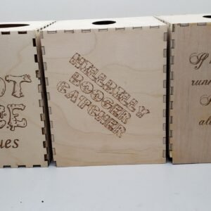 Funny Birch MDF Tissue Box, "Snot Nice", Humorous Gift