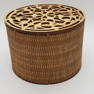 Living Hinge Wood Potpourri Box