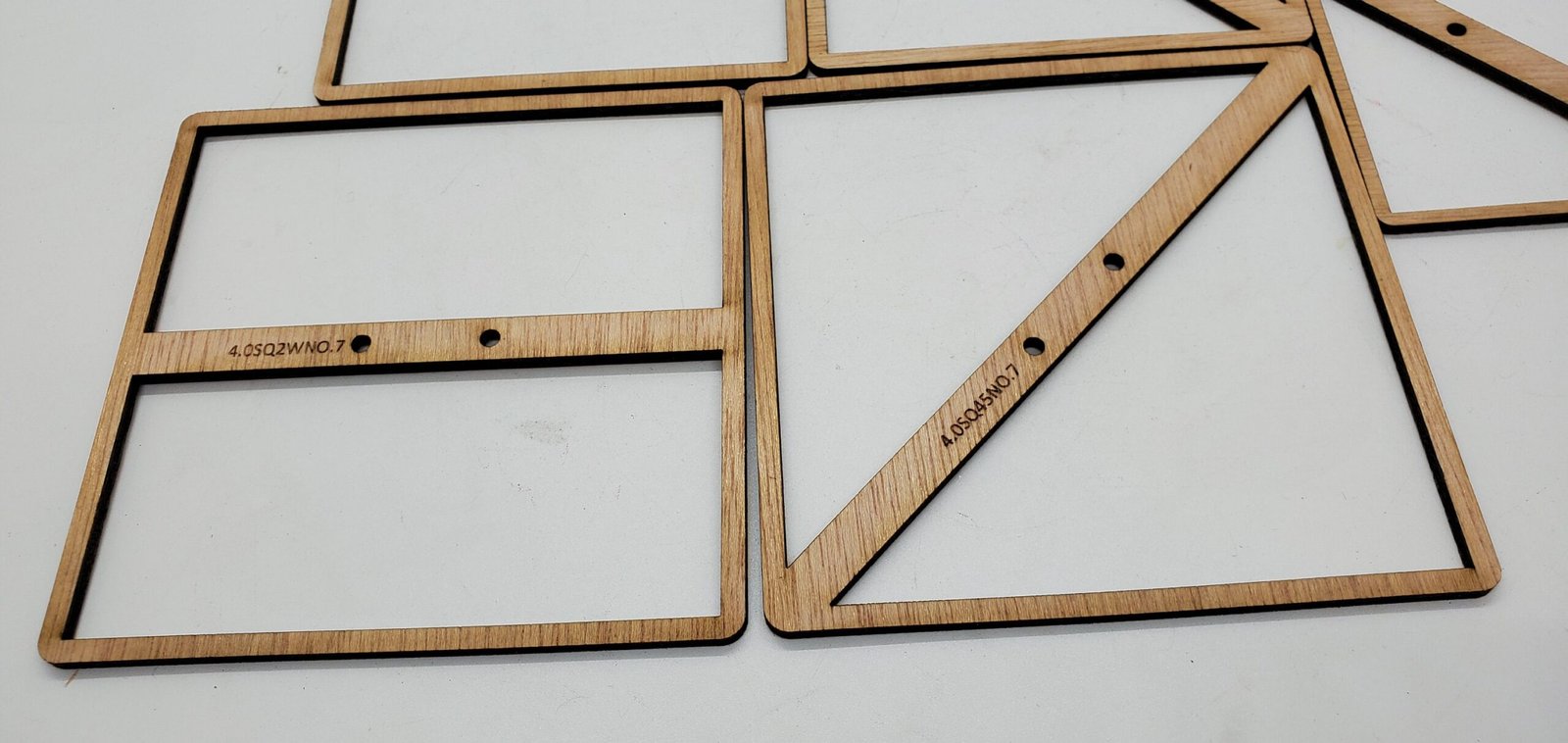 2-Wick Wooden Wick Centering Tool, Baltic MDF Candle Making Accessory