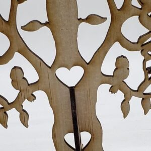 Tabletop Tree Dot-Art Display Stand, Kids' Craft Ornament Holder