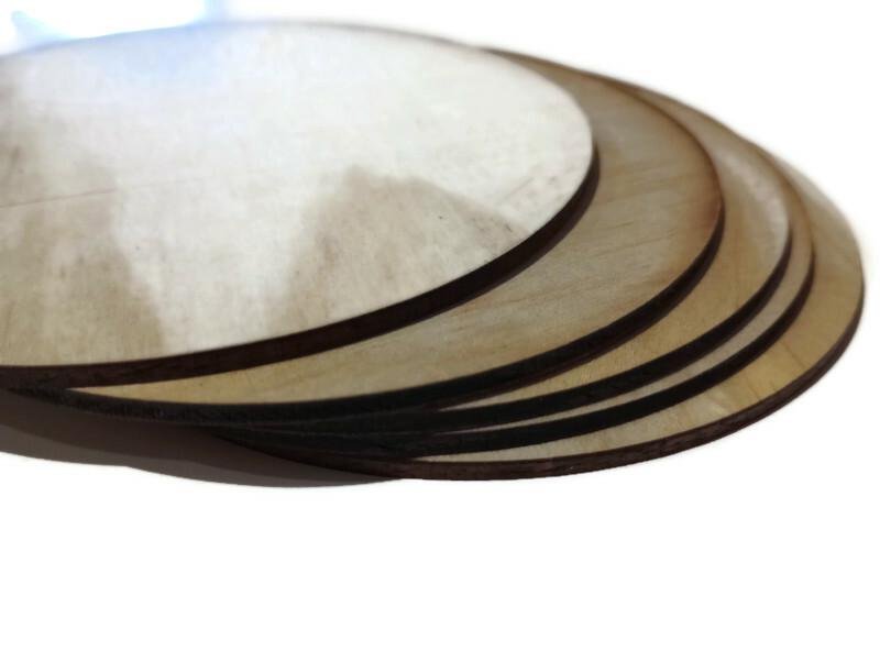 Unfinished Wooden Ornament Blanks