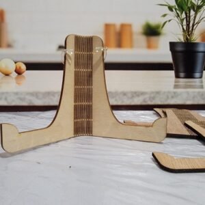 8-Inch Foldable Plate Holder Template (Digital File)