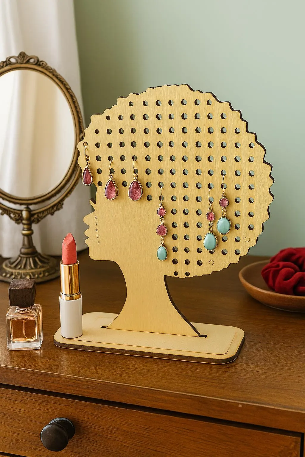 Silhouette Head SVG Template for Creative DIY Crafts, Gift Ideas