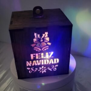 Tiny Christmas Lightbox SVG Template