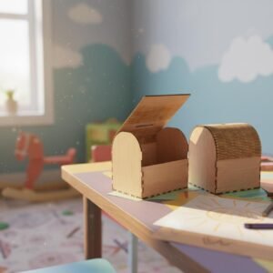 Wooden Piggy Bank, Kids' Savings Bank Gift