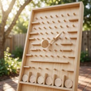 Bulk Unfinished 4.5-Inch Baltic Birch Wood Circles - Round Craft Blanks for Painting, DIY Ornaments, Coasters, and Creative Kids' Activities