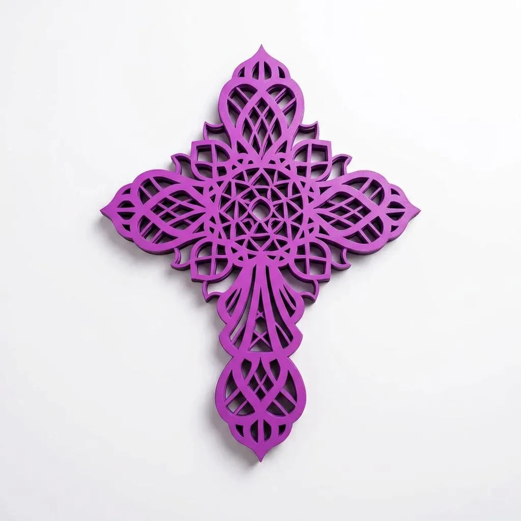 7-Layer Mandala Cross DIY Kit