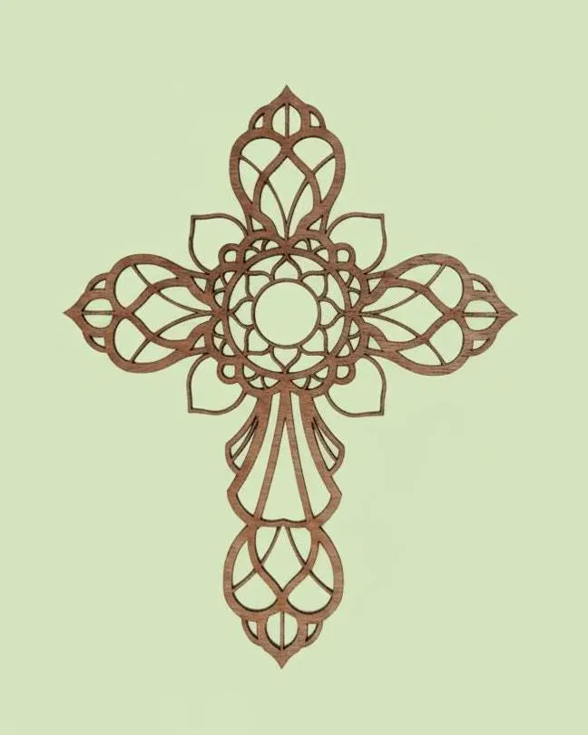7-Layer Mandala Cross DIY Kit