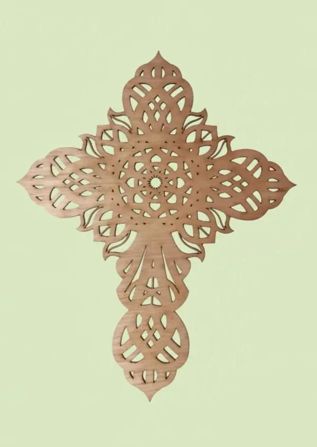 7-Layer Mandala Cross DIY Kit