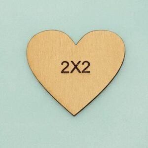 Birch Plywood Heart Blanks